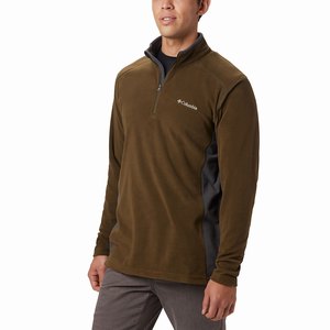 Columbia Klamath Range™ II Half Zip Skinna Pullover Herr Olivgröna/Gröna (DOIPN1562)